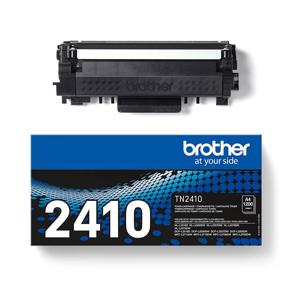 Rca Informatique - image du produit : TN2410 TONER BLACK 1200 PAGES