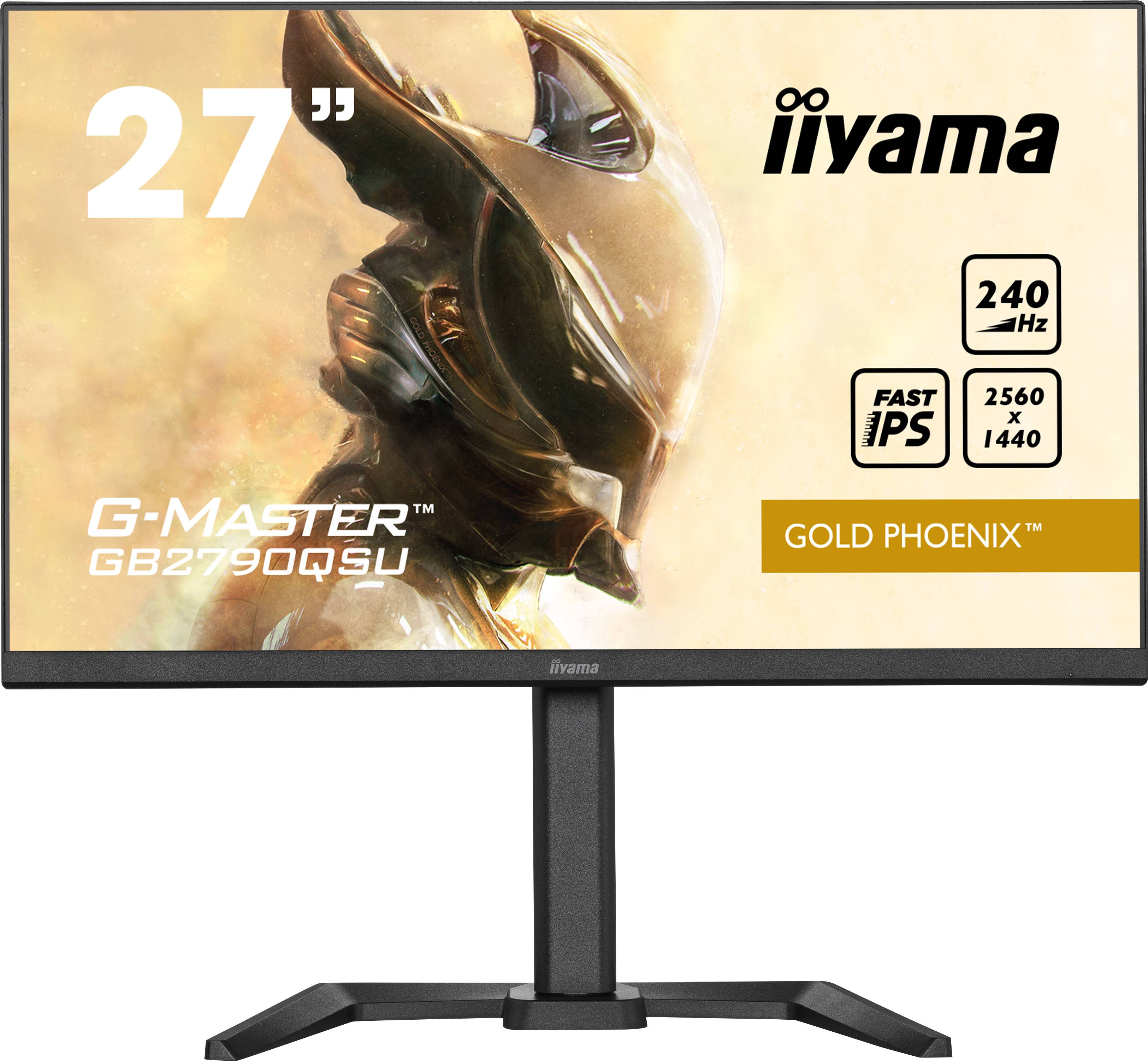 Rca Informatique - image du produit : GB2790QSU-B5 27IN IPS WQHD 240HZ/400CD/HDMI/DP/2USB/HAS