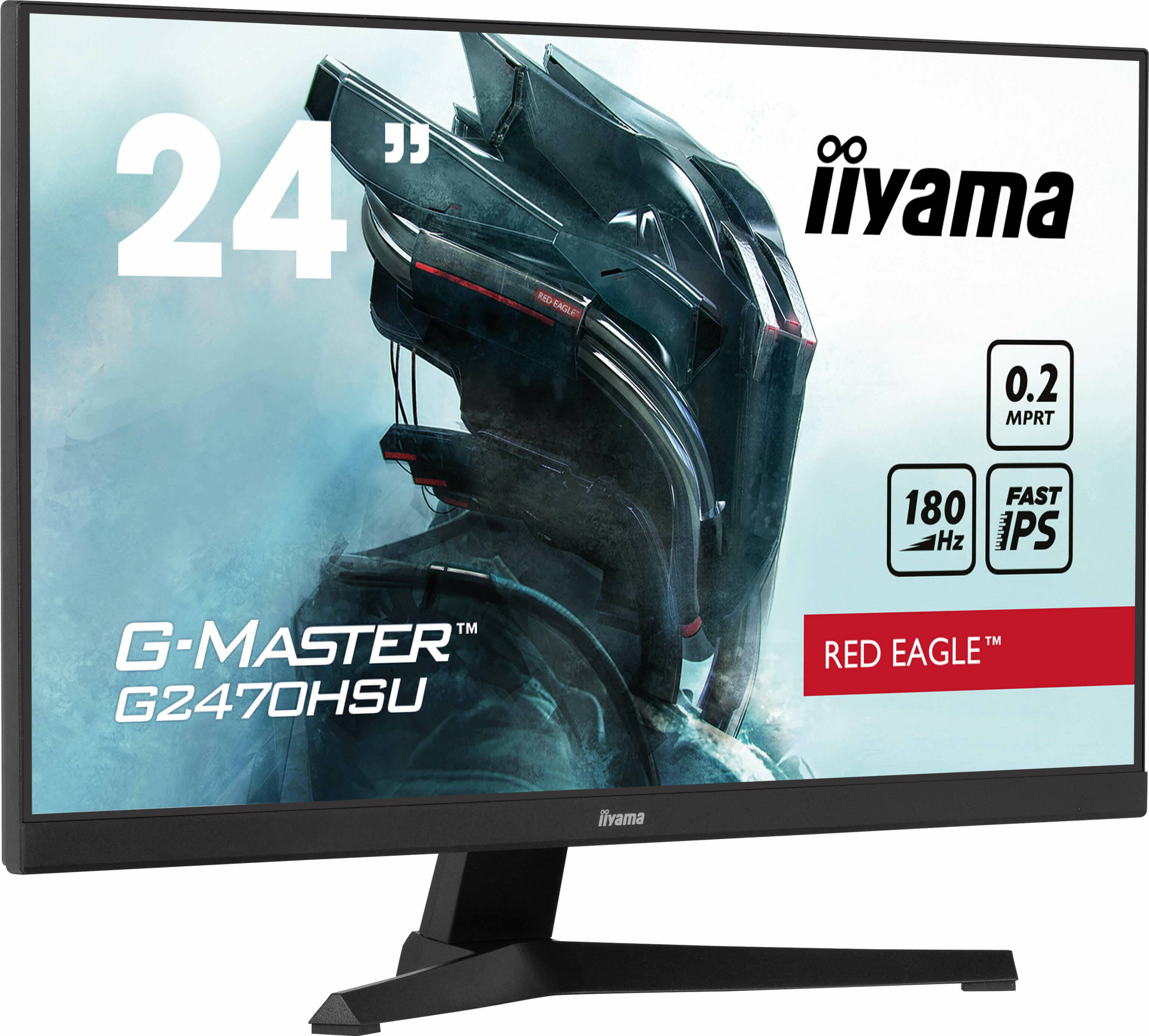 Rca Informatique - image du produit : 23.8IN G-MASTER RED EAGLE FAST IPS 1920X1080 180HZ AND 0.2MS MP