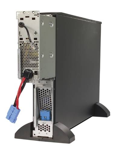 Rca Informatique - image du produit : SMART-UPS RM 1500VA BLACK TOWER/RACK SNMP CARD USB/SER IN