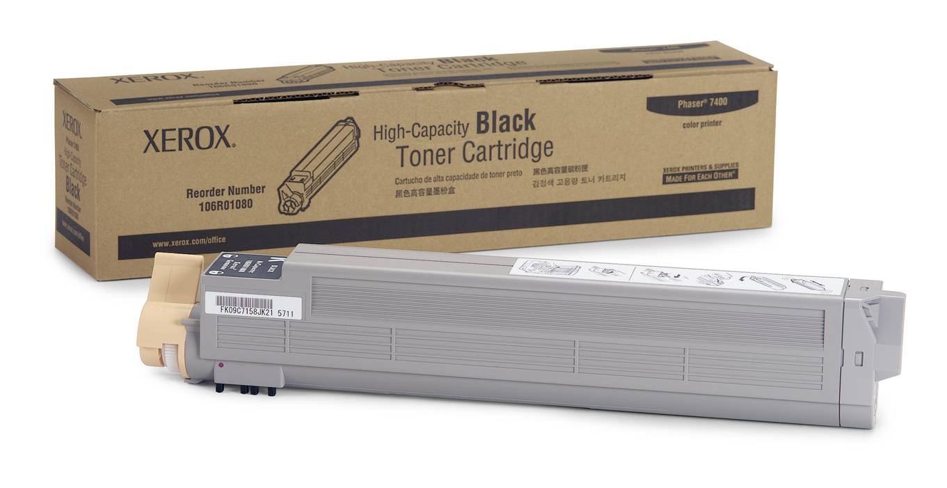 Rca Informatique - image du produit : TONER BLACK HIGH CAP. 15000SH PHASER 7400