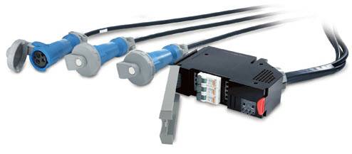 Rca Informatique - image du produit : IT POWER DISTRIBUTION MODULE 3X1 POLE 3 WIRE 32A 3XIEC309 IN