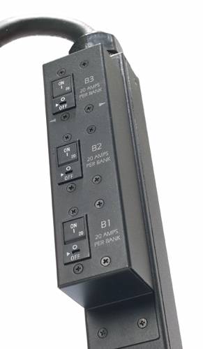 Rca Informatique - image du produit : RACK PDU BASIC.ZERO U 12.5KW 208V (30)C13 (6)C19 3 CORD