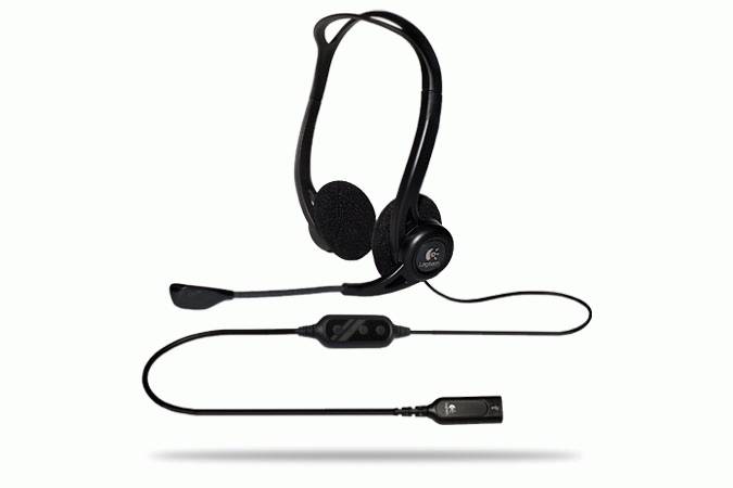 Rca Informatique - image du produit : CASQUE MICRO AUDIO PC 960 NOIR FILAIRE STEREO USB